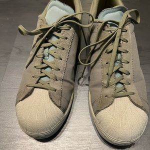 Adidas Green Superstar - Size 9.5